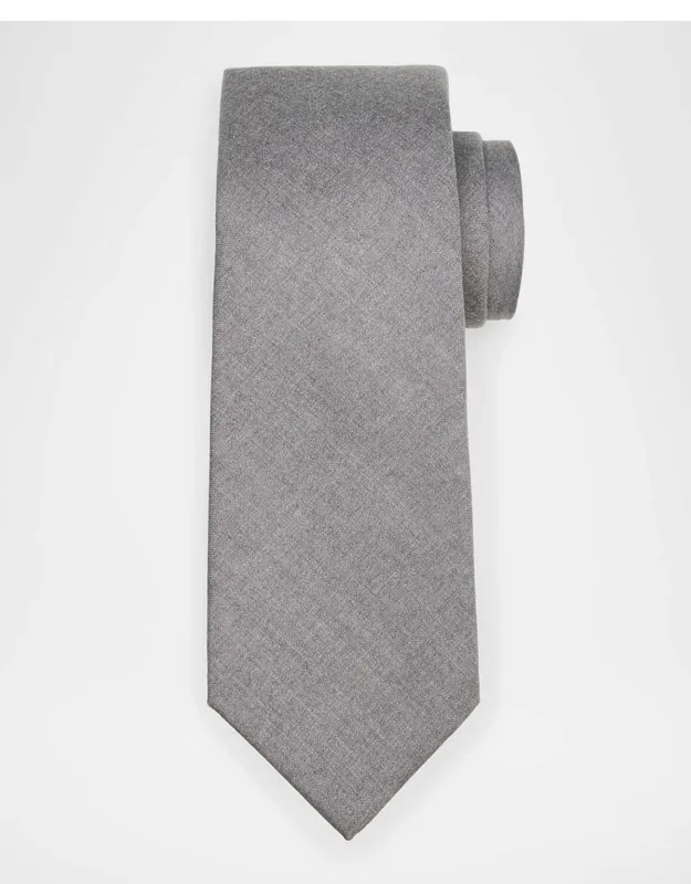 Solid Wool 7-fold Tie
