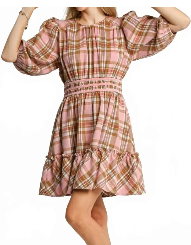 Plaid Dress