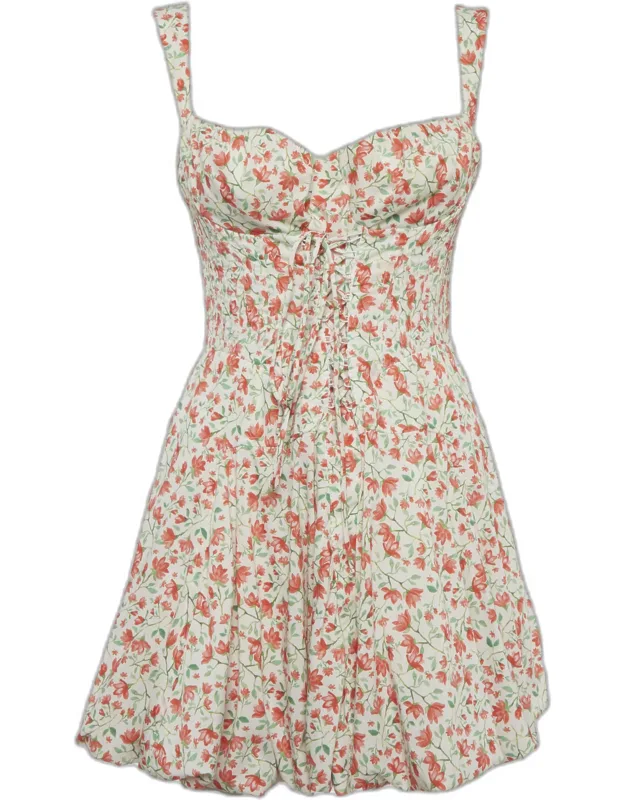 Floral Print Mini Dress