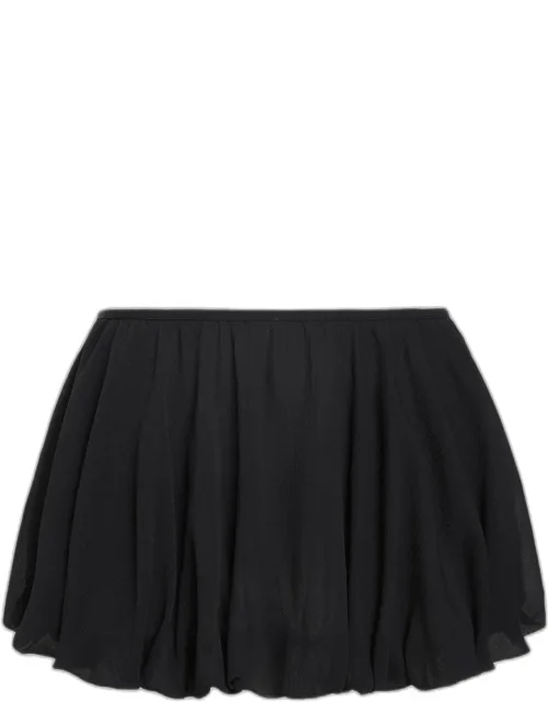 Bubble Mini Skirt Coverup