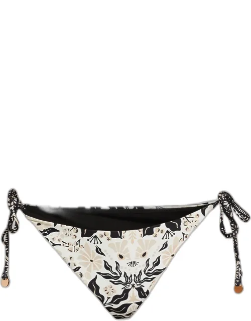 Printed Bikini Bottoms
