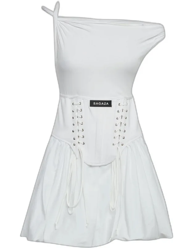 Jersey Corset Mini Dress
