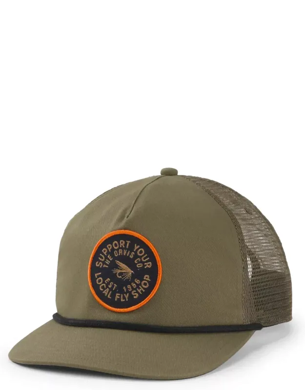 Fly Shop Patch Rope Hat