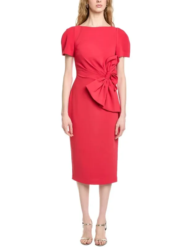 Side Bow Cocktail Dress