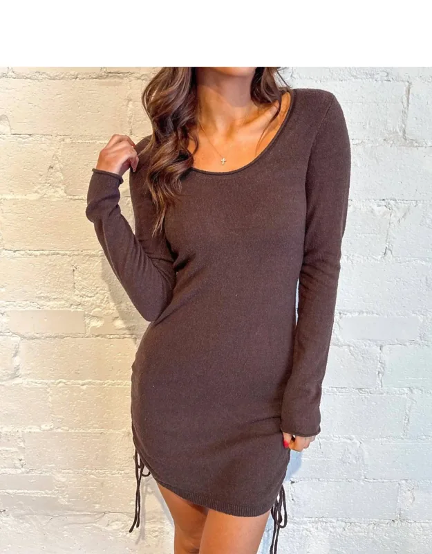 Hazelnut Harvest Mini Dress