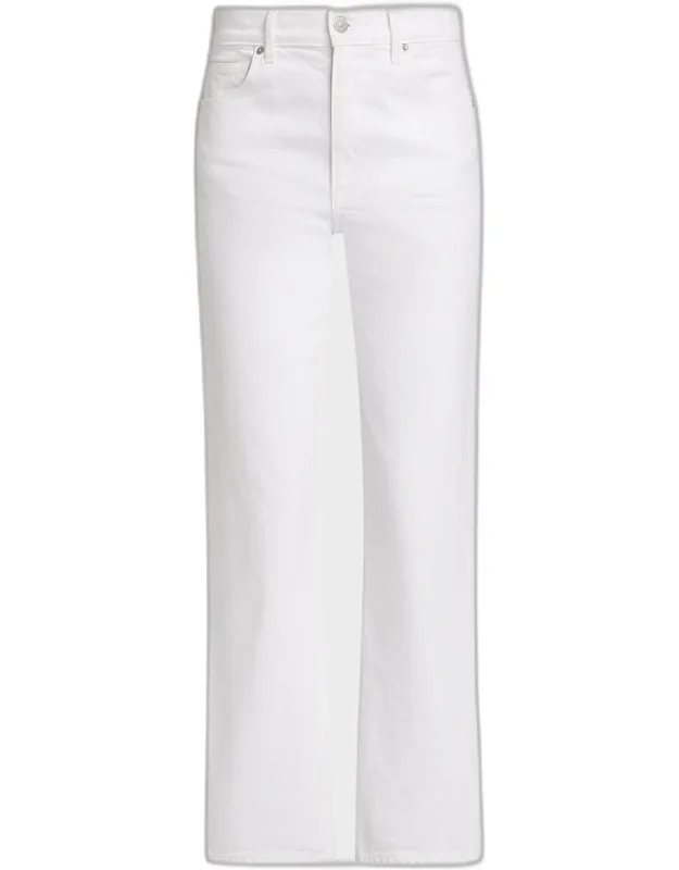 Leah Mid-rise Straight Ankle Jeans