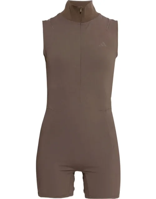 High-neck Sleeveless Jumpsuit