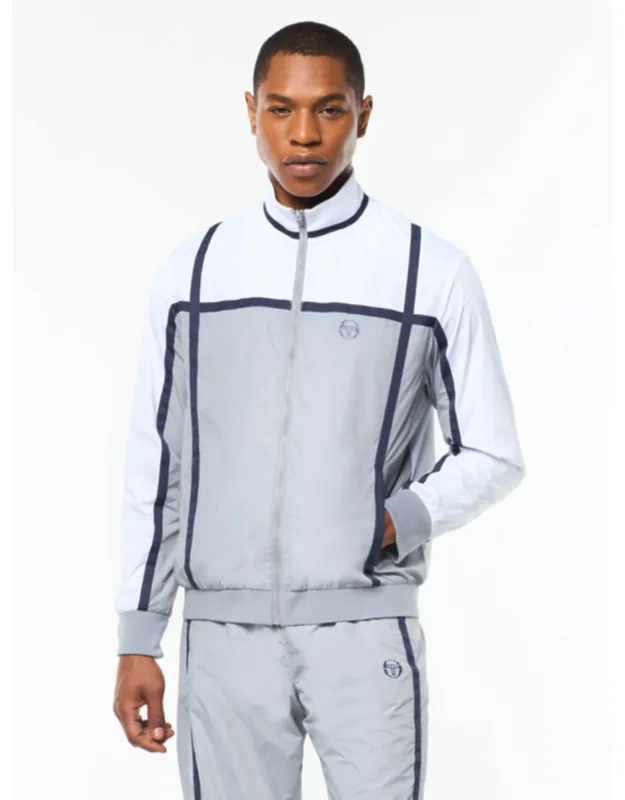 Campo Court Track Jacket - Lightweight Nylon Taffeta, Breathable Mesh Lining