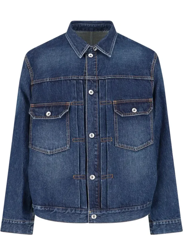 Layered Design Casual Jacket