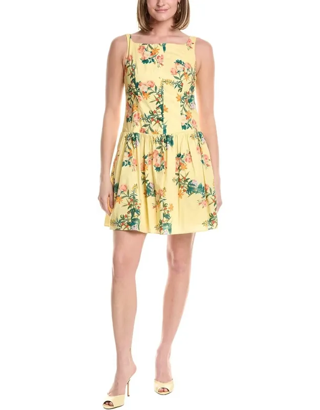 Poplin Sleeveless Mini Dress
