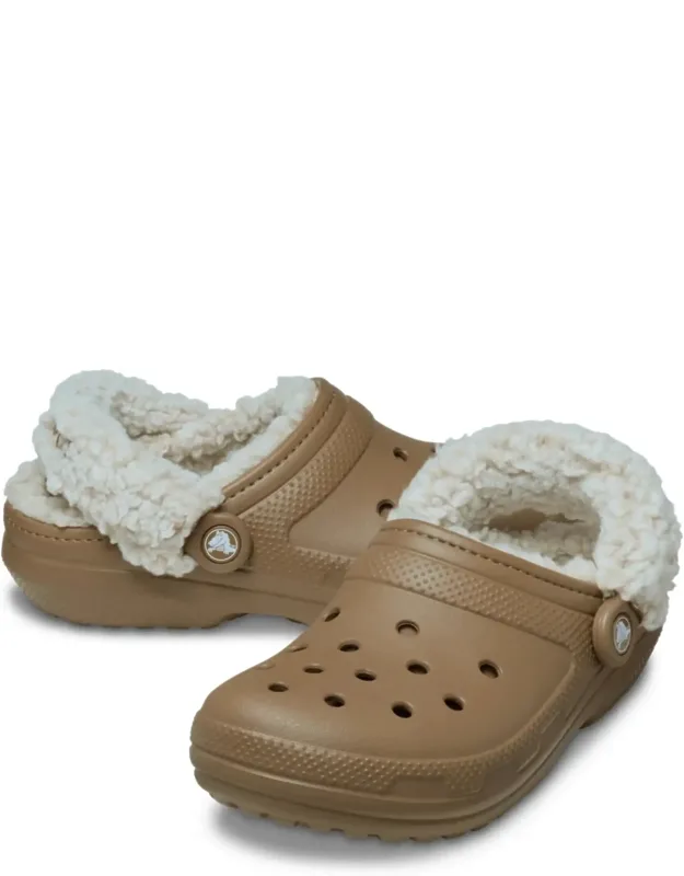 Classic Clogs Fleece Lined Slip On Cozy Shoes