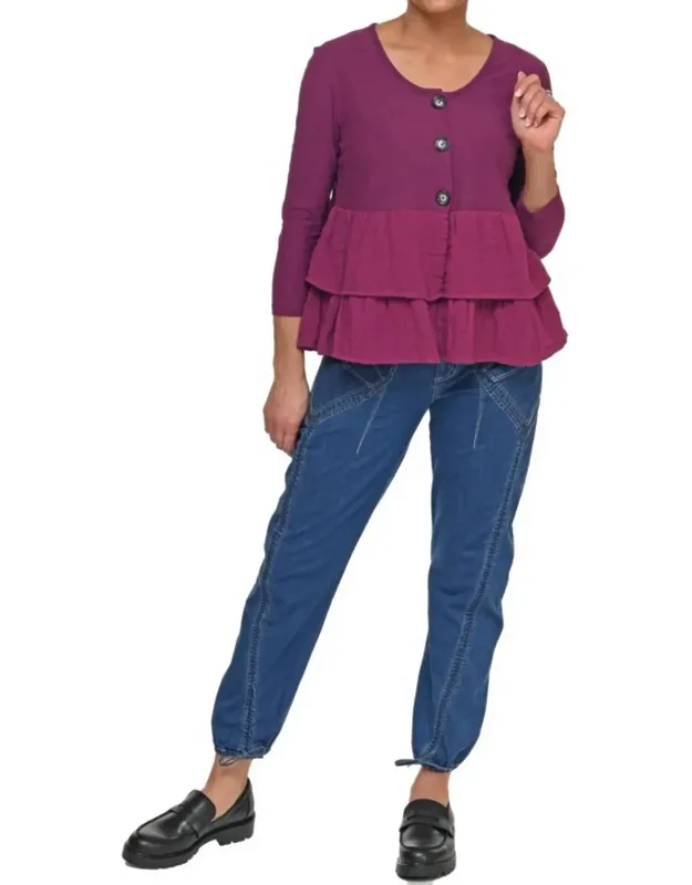 Scoop Neck Cardigan