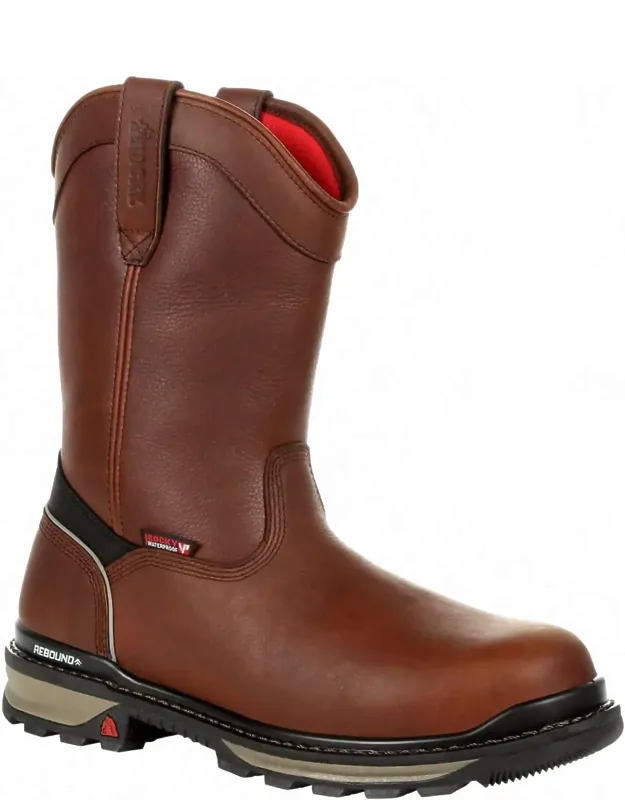 Rams Horn Wellington Work Boots
