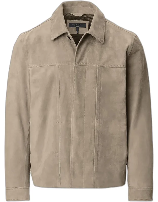 Dwight Suede Shirt Jacket