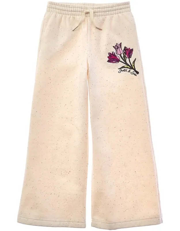 Fleece Wide Leg Sweatpants