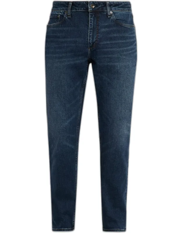 Fit 3 Authentic Stretch Denim Straight-leg Jeans