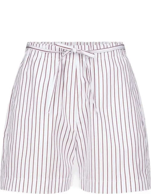 Striped Drawstring Shorts