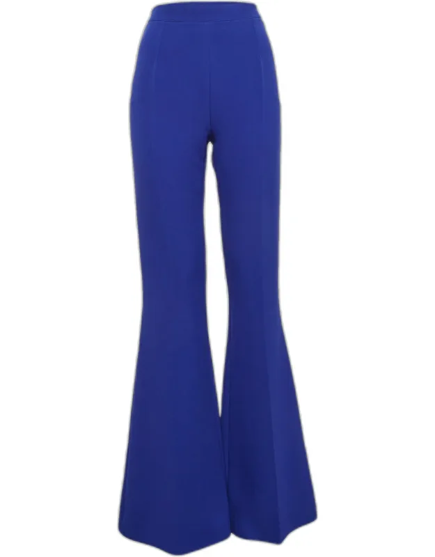 Azzure Stretch Crepe Flared Pants
