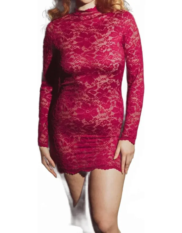Lace Mini Dress