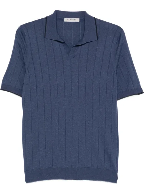 Vertical-stripe T-shirt