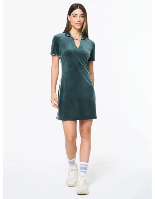 Velour Dress
