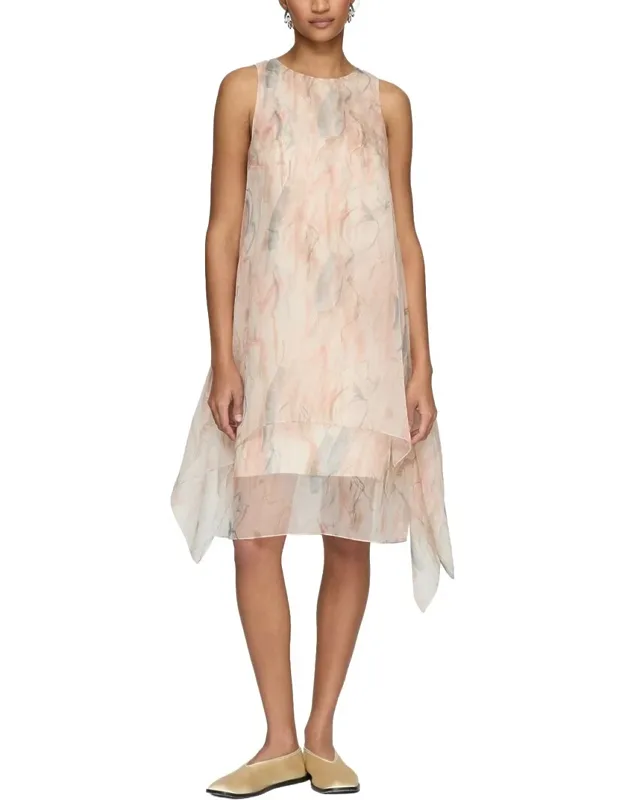 Layered Handkerchief Dress