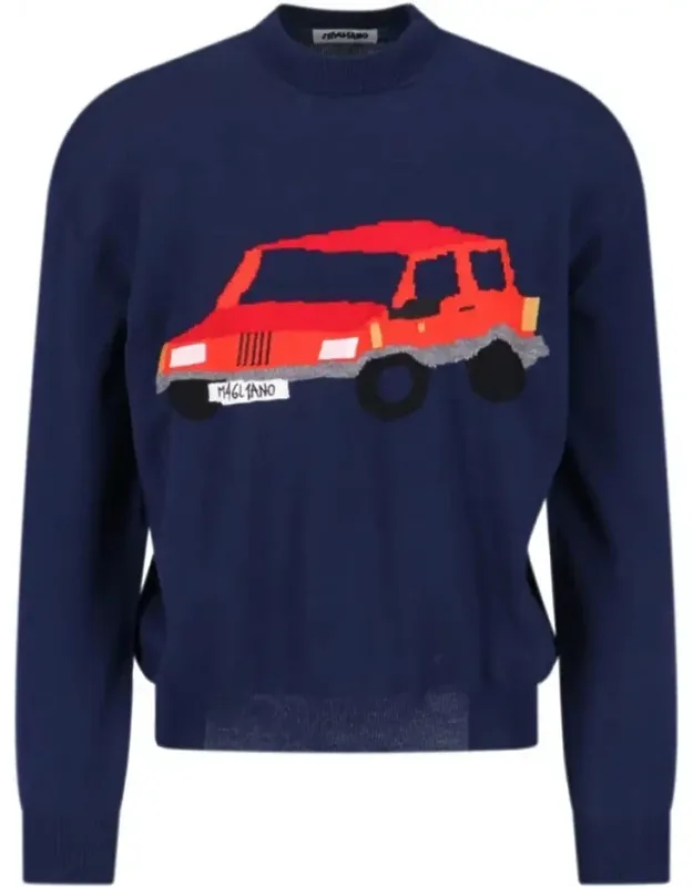 Graphic Car Sweater