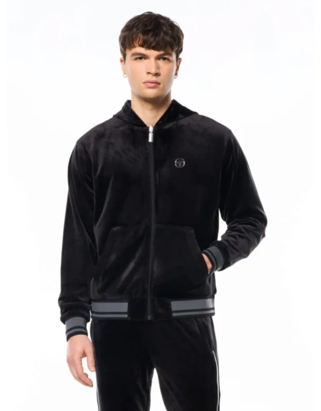 Reversible Velour Track Jacket