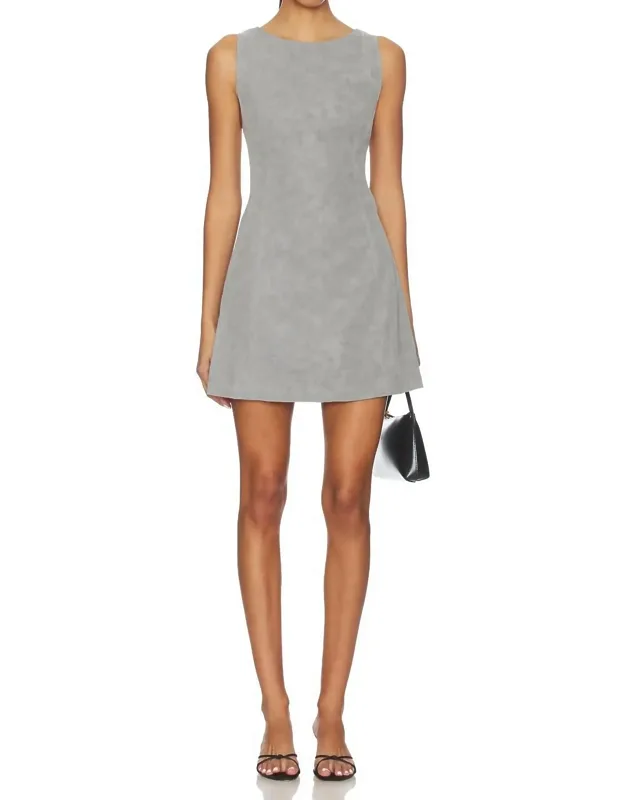 Atlas Suede Mini Dress