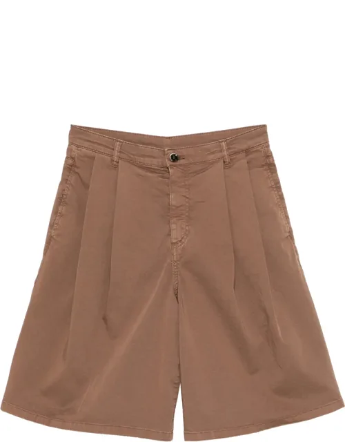 Pleated Tailored Shorts