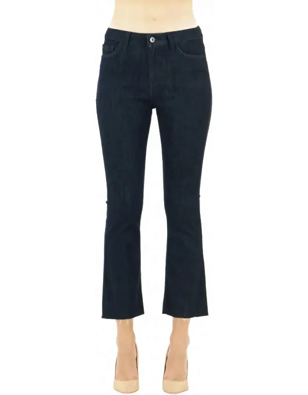 Bootcut Crop Jeans