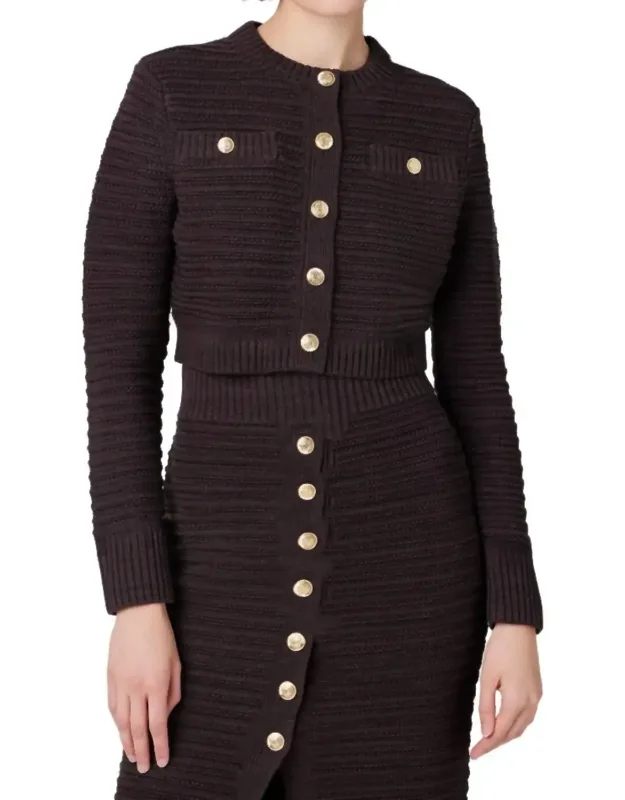 Pointelle Cardigan