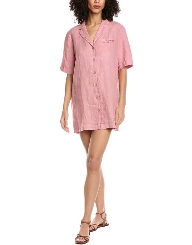 Paradise Point Linen Mini Dress