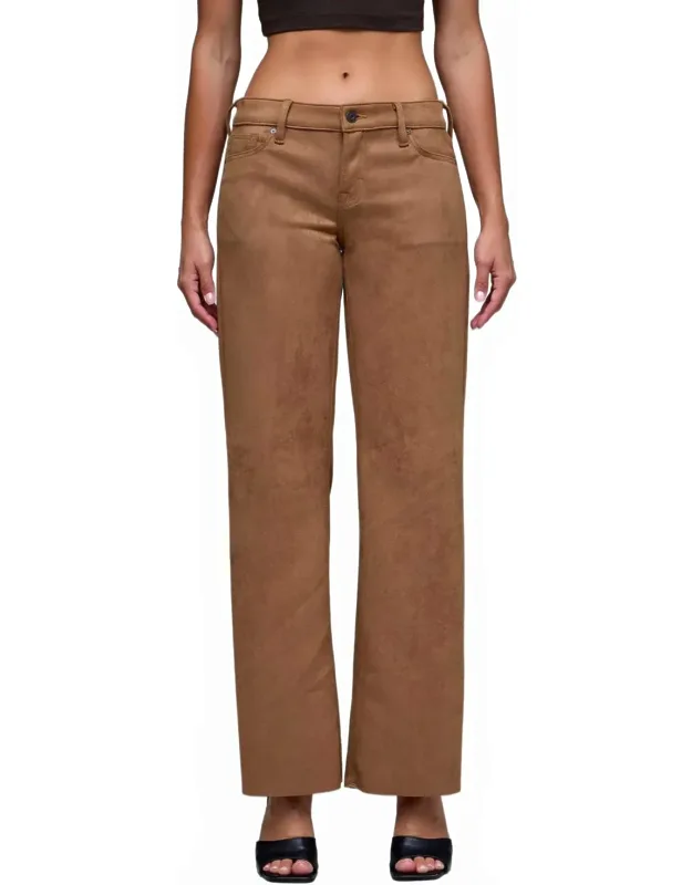 Comfort Suede Flare Jeans