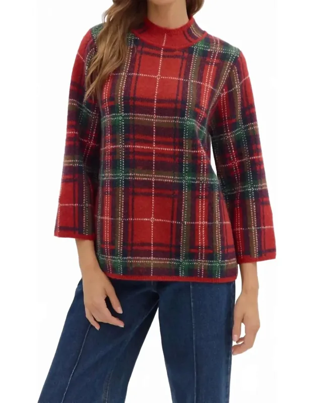 Plaid Sweater