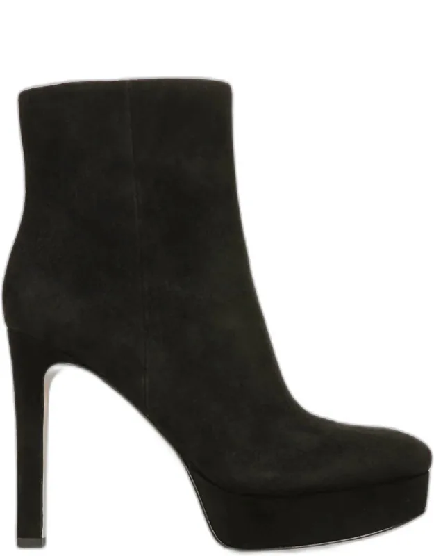 Dali Suede Platform Ankle Boots