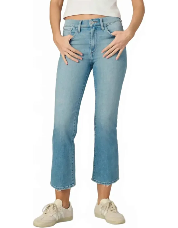 Cropped Bootcut Jeans