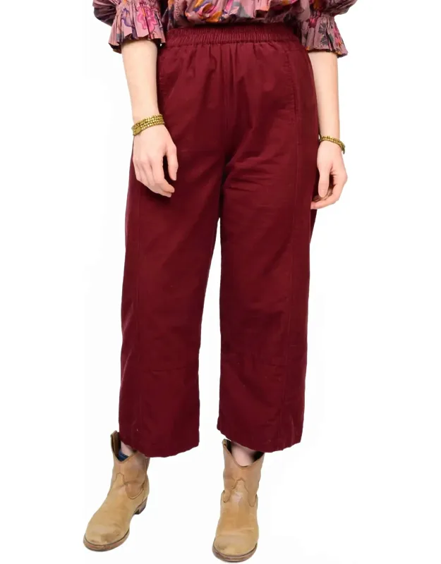 Pull On Barrel Pants