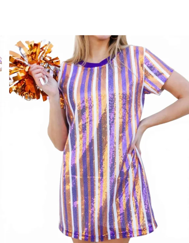 Sequin Game Day Dress