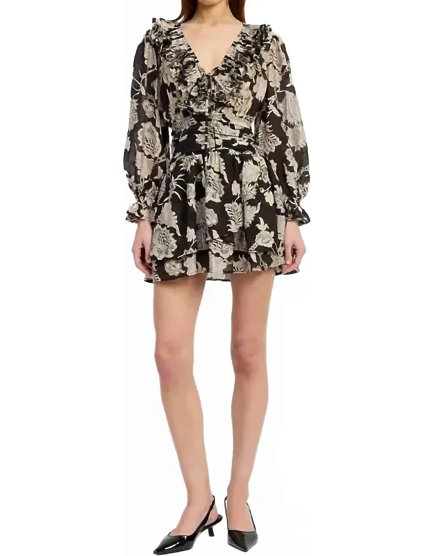 Mini Dress In Floral