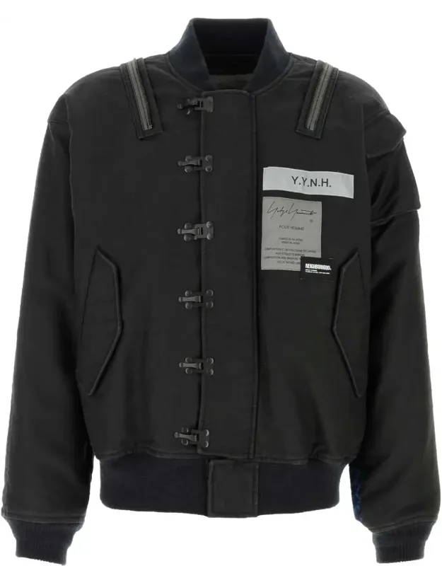 Denim Bomber Jacket