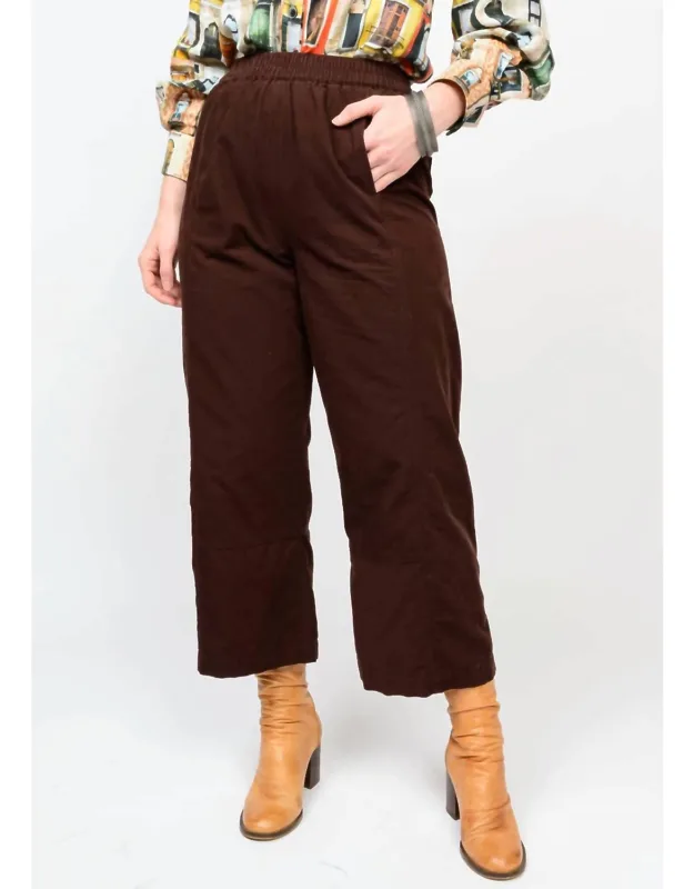 Pull On Barrel Pants