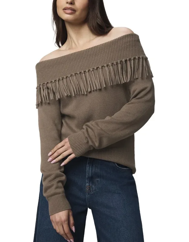 Simone Fringe Sweater