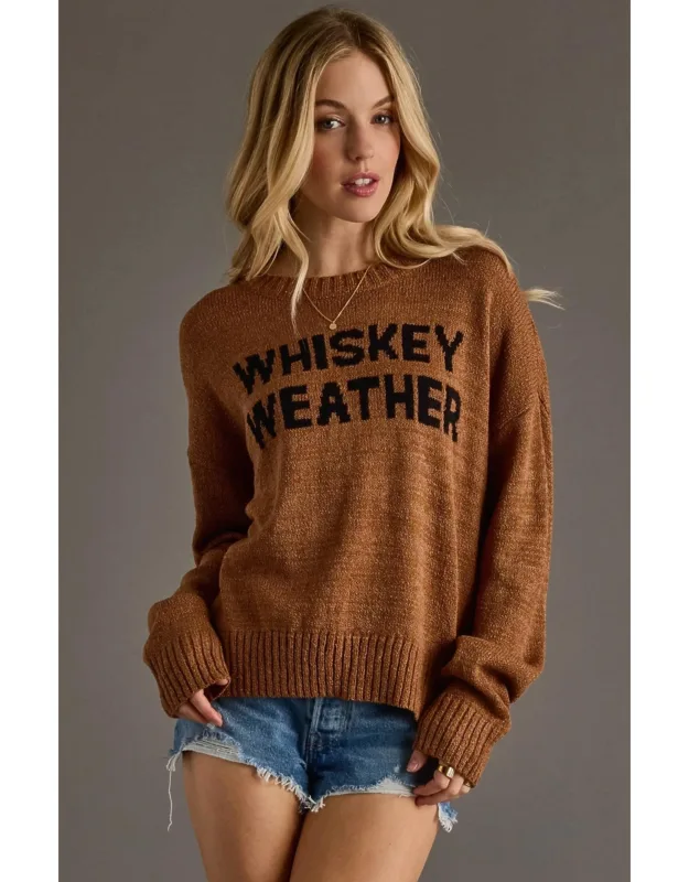Lightweight Whiskey Weather Sweater