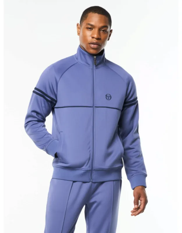 _orion Track Jacket With Premium Brushed Diver Fabric And Sporty Accents_