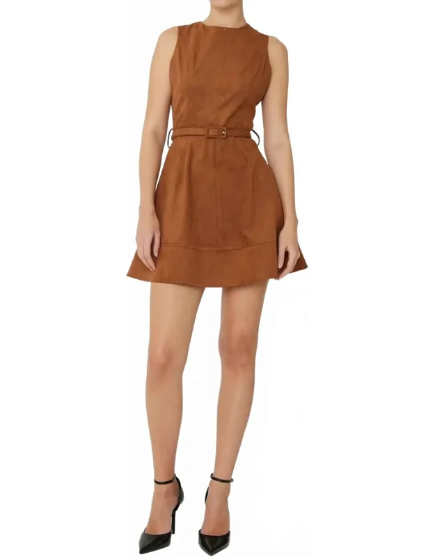 Ultra Suede Mini Dress