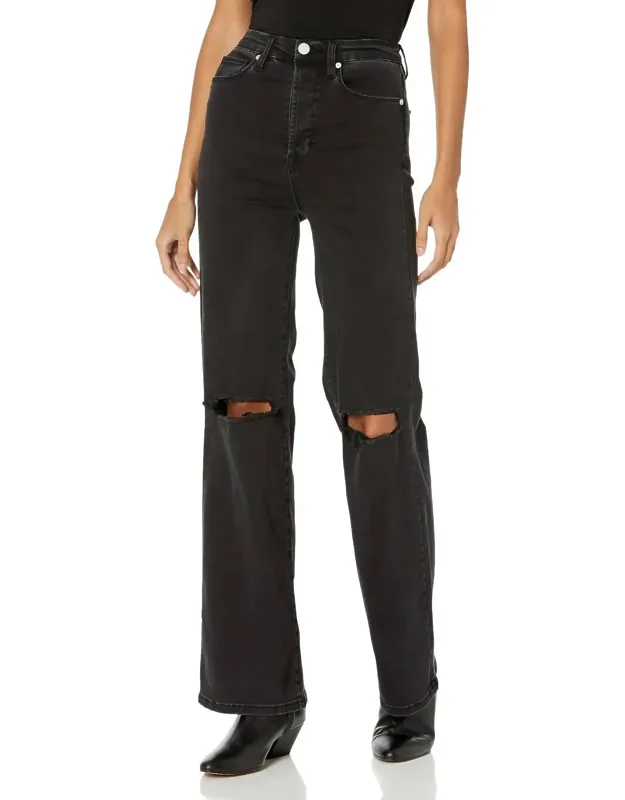 Rib-cage Ripped Pant Jeans