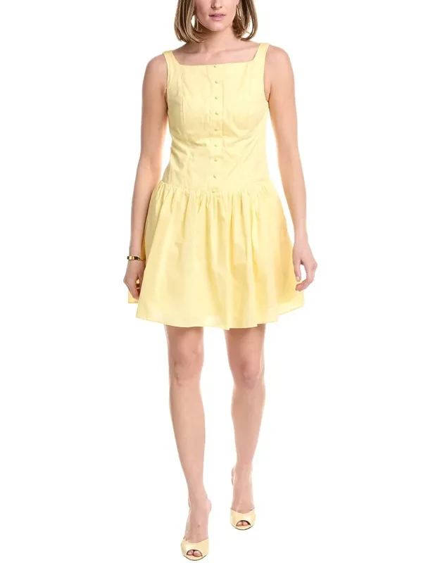 Poplin Sleeveless Mini Dress