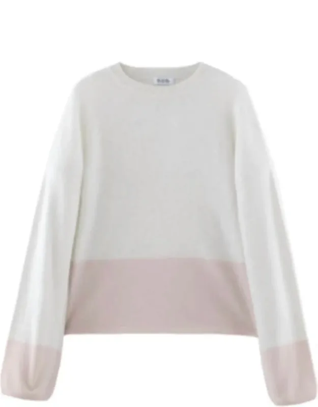 Contrast Pullover
