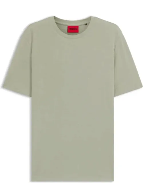 Slub-interlock T-shirt